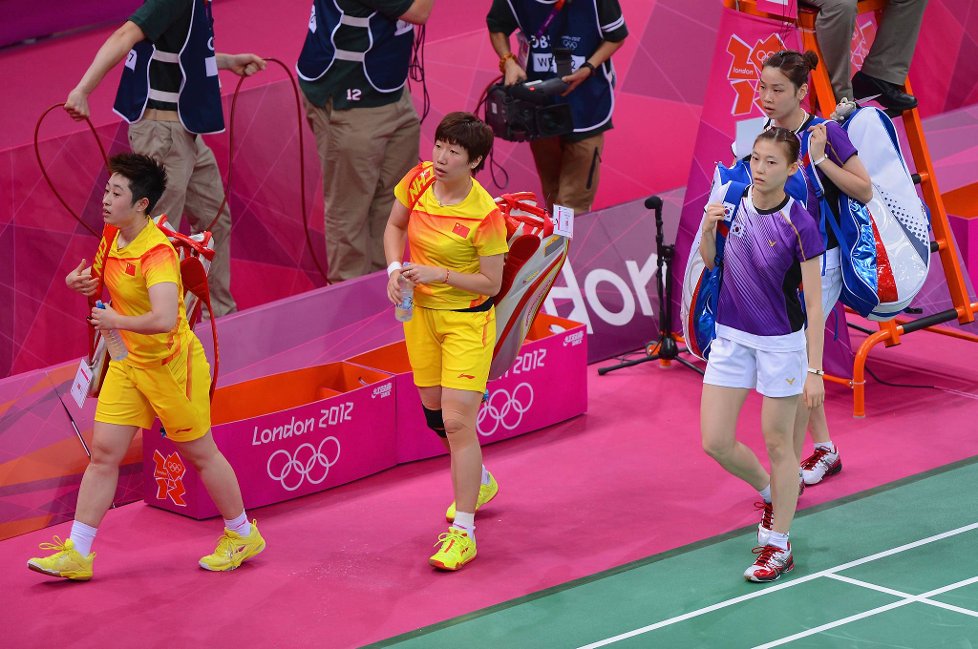 دانلود بازی دوبل زنان گروه A المپیک لندن بین چین و کره