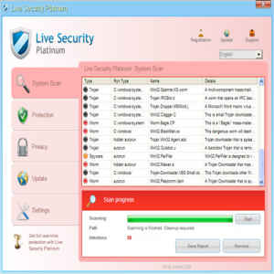 آنتی ویروس یا ویروس Live Security Platinum | WwW.BestBaz.RozBlog.Com