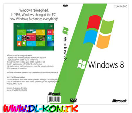 Windows 8 Pro دانلود نسخه نهایی ویندوز هشت Windows 8 All In One x86/x64