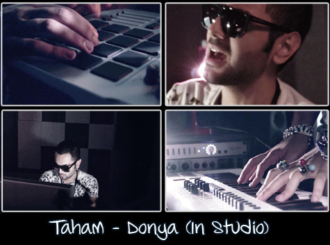 Taham - Donya (In Studio) | www.morionews.com تهم موزیک ویدئو دنیا