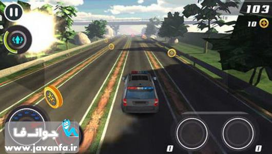 دانلود بازی ماشین اندروید Cop riot 3D: Car chase race