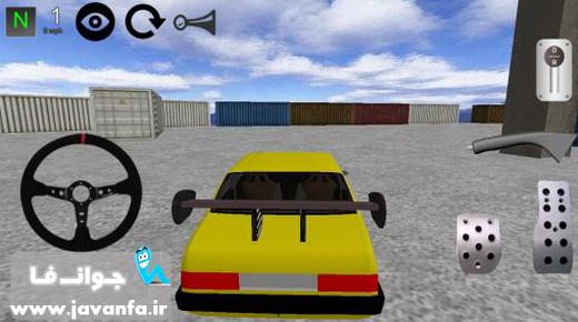 دانلود بازی شبیه ساز رانندگی با اتومبیل اندروید Car drift 3D 2014