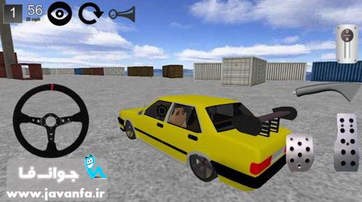 دانلود بازی شبیه ساز رانندگی با اتومبیل اندروید Car drift 3D 2014