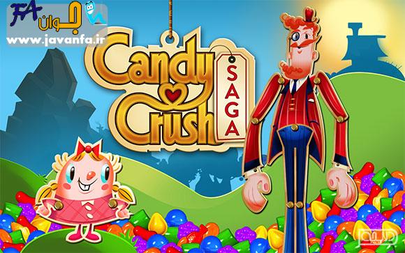 دانلود بازی شکلات های رنگی اندروید Candy Crush Saga