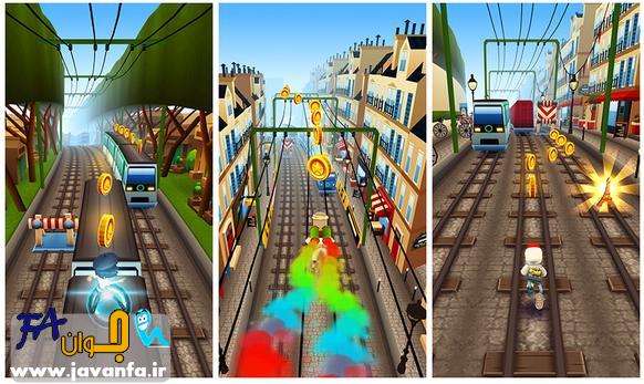 دانلود بازی Subway Surfers در پاریس