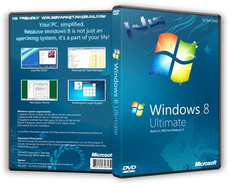 دانلود ویندوز جدید Microsoft Windows 8 Consumer Preview Build 8250 x86 x64