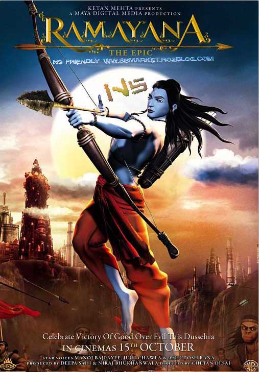 دانلود انیمیشن رامایانا Ramayana The Epic 2010 BluRay 720p 