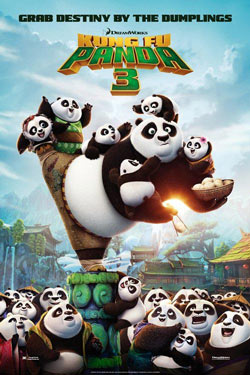 دانلود دوبله فارسی انیمیشن kung fu panda 3 2016