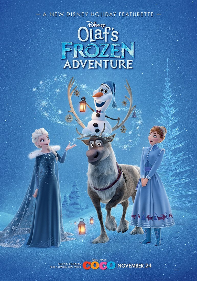 انیمیشن ماجراجویی یخی اولاف2017 Olaf's Frozen Adventure