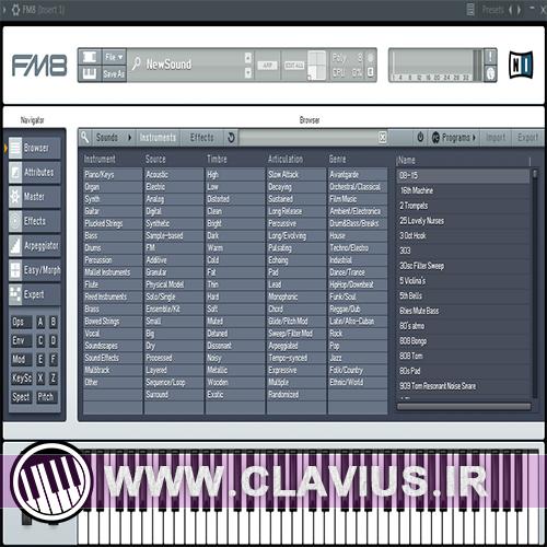 دانلود رایگان وی اس تی قدرتمند Native Instruments FM8