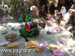 حضور برنامه همولایتی در روستای پاقلات