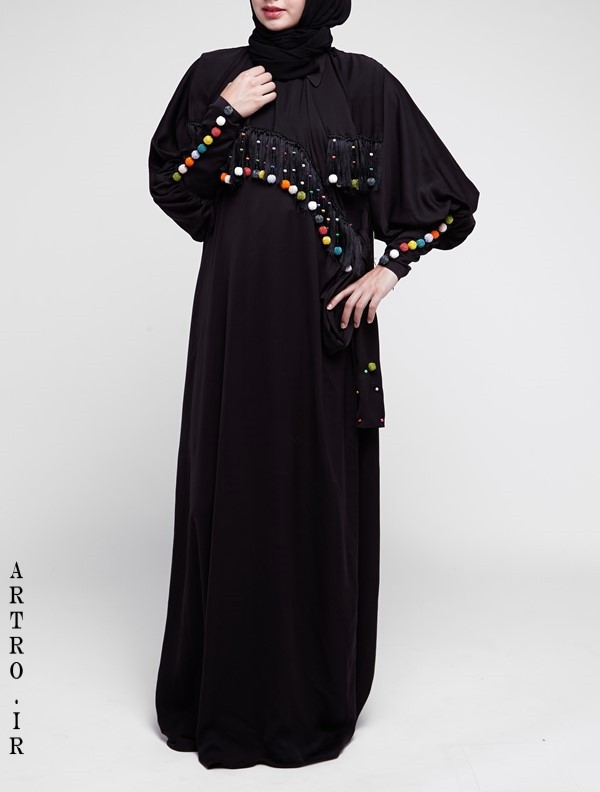 مدل مانتو عربی بلند 