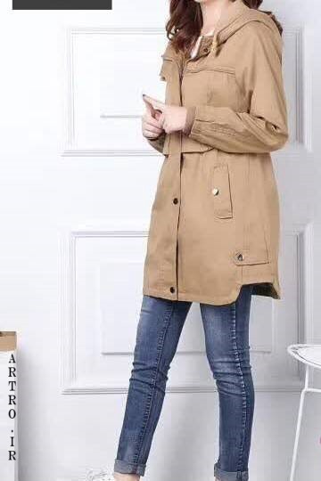 مدل مانتو بارانی, زنانه دخترانه, 2018-98
