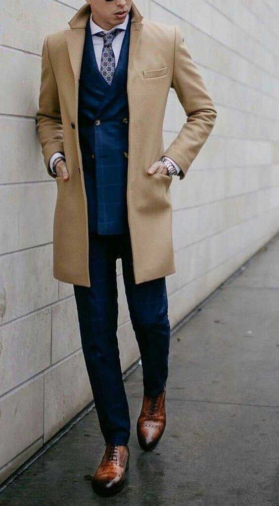  مدل لباس زمستانی مردانه پالتو 2