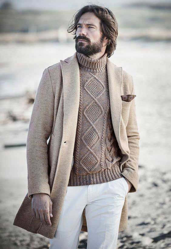  مدل لباس زمستانی مردانه پالتو 6
