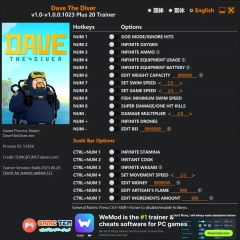 دانلود ترینر بازی دیو غواص Dave The Diver