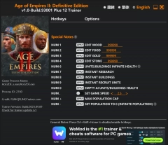 دانلود ترینر بازی Age of Empires II: Definitive Edition
