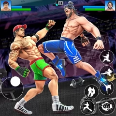دانلود Bodybuilder Gym Fighting Game 1.13.5 - بازی بدنسازان مبارز اندروید + مود