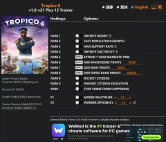 دانلود ترینر بازی Tropico 6