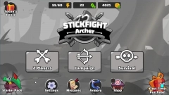 دانلود Stickfight Archer 1.59 - بازی مبارزه استیکمن کماندار اندروید + مود
