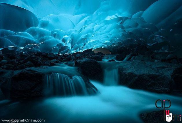 غارهای یخی الاسکا