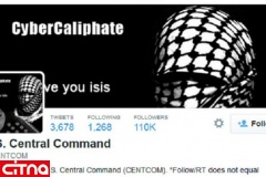 هک شدن حساب توییتر و یوتیوب ستاد فرماندهی آمریکا توسط داعش