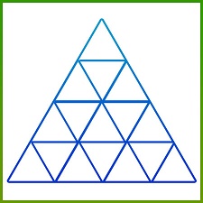 معمای تصویری تعداد مثلث