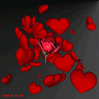 عکسهای متحرک عاشقانه گل رز جدید