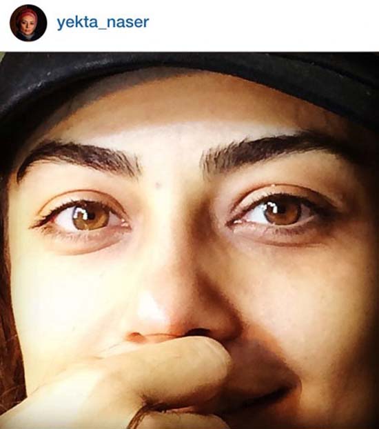 یکتا ناصر نیز در چالش عکس بدون آرایش لیلا اوتادی حضور پیدا کرد+عکس