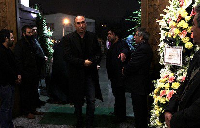 تصاویر کامل مراسم ختم پدر شهاب حسینی با حضور هنرمندان
