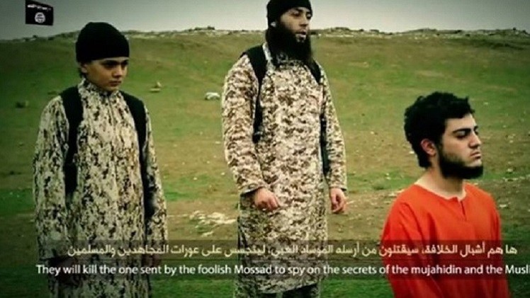 دانلود فیلم اعدام جاسوس موساد توسط داعش + عکس