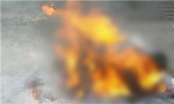 دانلود کلیپ و فیلم سوزاندن یک زن عراقی توسط داعش + عکس