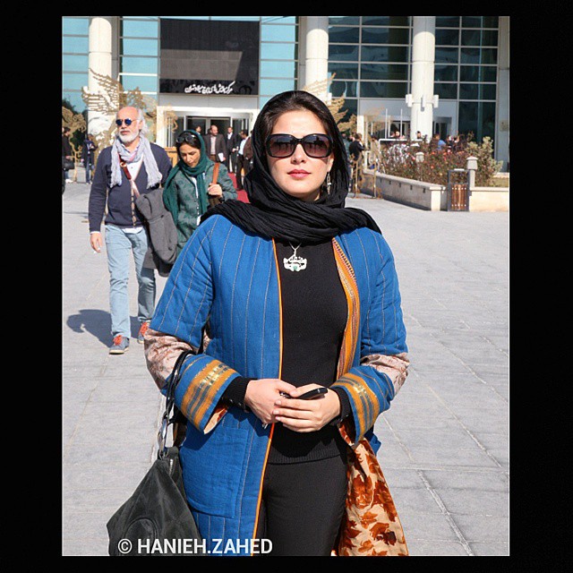 عکس های طناز طباطبایی در حاشیه جشنواره فیلم فجر 33