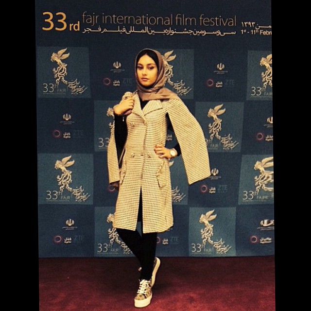 عکس های ترلان پروانه در جشنواره فیلم فجر 33