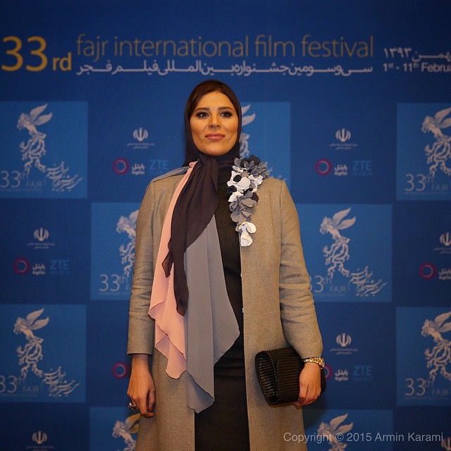 عکسهای سحر دولتشاهی در افتتاحیه جشنواره فیلم فجر 33