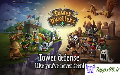 دانلود Tower Dwellers 1.20 – بازی آفلاین برج نشینان اندروید