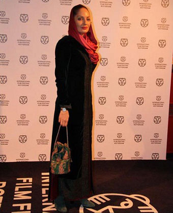 مهناز افشار ,لباس مهناز افشار در جشنواره‌ روتردام هلند 