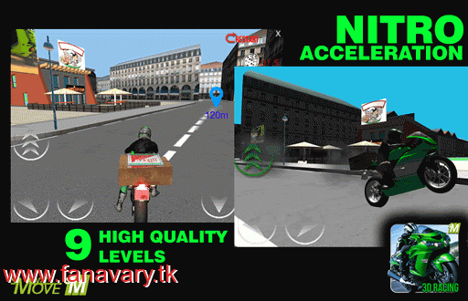 دانلود رایگان بازی Pizza takeaway motorcycle v1.03 با لینک مستقیم برای اندروید