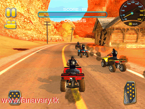 دانلود رایگان بازی موتور چهار چرخ سواری برای اندروید ATV Quad Bike Racing Mania v1.0 با لینک مستقیم