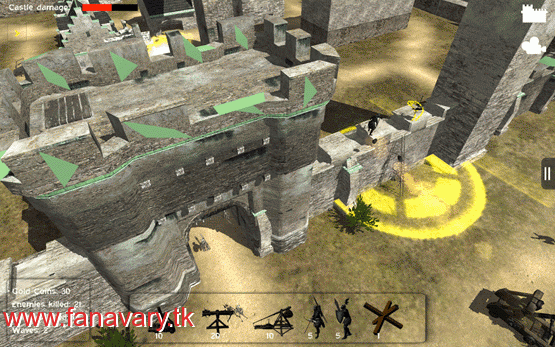 دانلود رایگان بازی استراتژیک Castle Defense 3D v1.0 با لینک مستقیم برای اندروید
