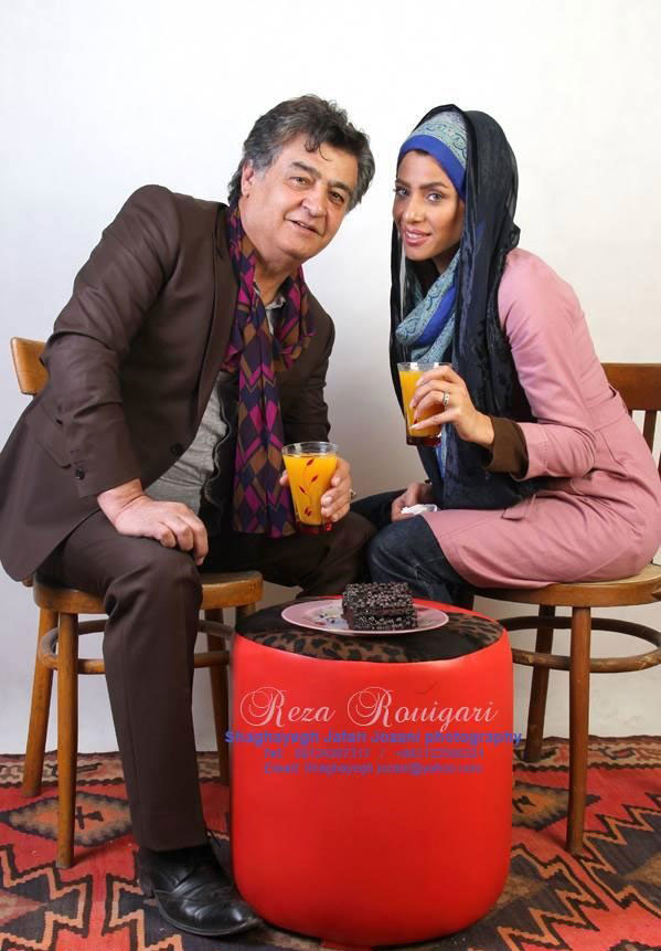 عکس های رضا رویگری و همسرش