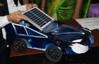  خودرو زیست‌سازگار با سوخت آب شور و انرژی خورشیدی 