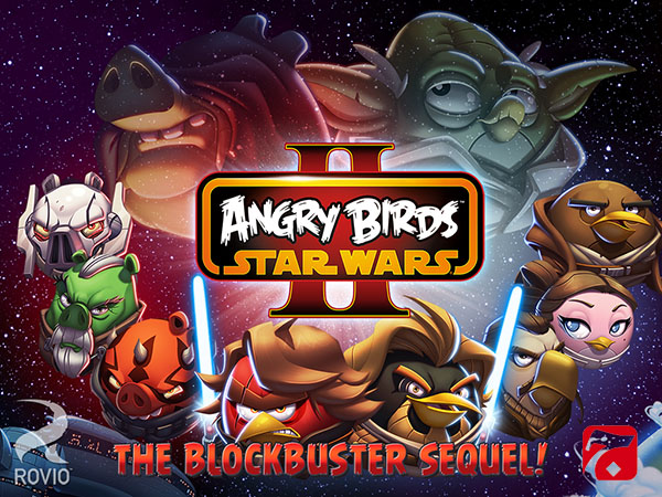 بازی انگری بردز جنگ ستارگان Angry Birds Star Wars II v1.7.1 اندروید بدون دیتا