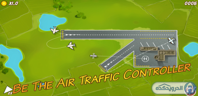 بازی کنترل هواپیما آفلاین وبدون دیتا