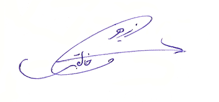 مدل امضاء با نام زهرا