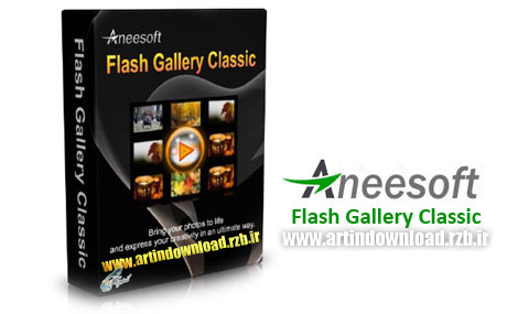 دانلودنرم افزارساخت گالری و آلبوم عکس – Aneesoft Flash Gallery Classic 2.4
