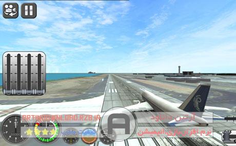 دانلودشبیه ساز هواپیمای بوئینگ دراندروید- Boeing flight simulator 2014 v3.0
