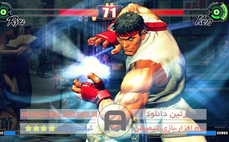 دانلودبازی مبارزه خیابانی Street Fighter iv v1.00.03 – اندروید
