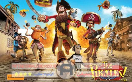 دانلود The Pirates! Band of Misfits 2012 – انیمیشن دزدان دریایی