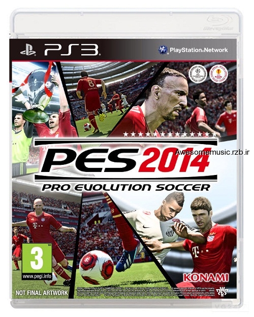 دانلود نسخه کامل بازی PES 2014 برای PS3